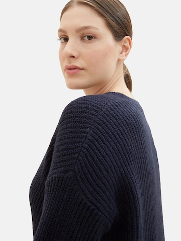 mėlyna Tom Tailor Women + Megztinis