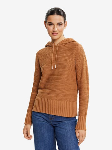 Pull-over ESPRIT en marron : devant