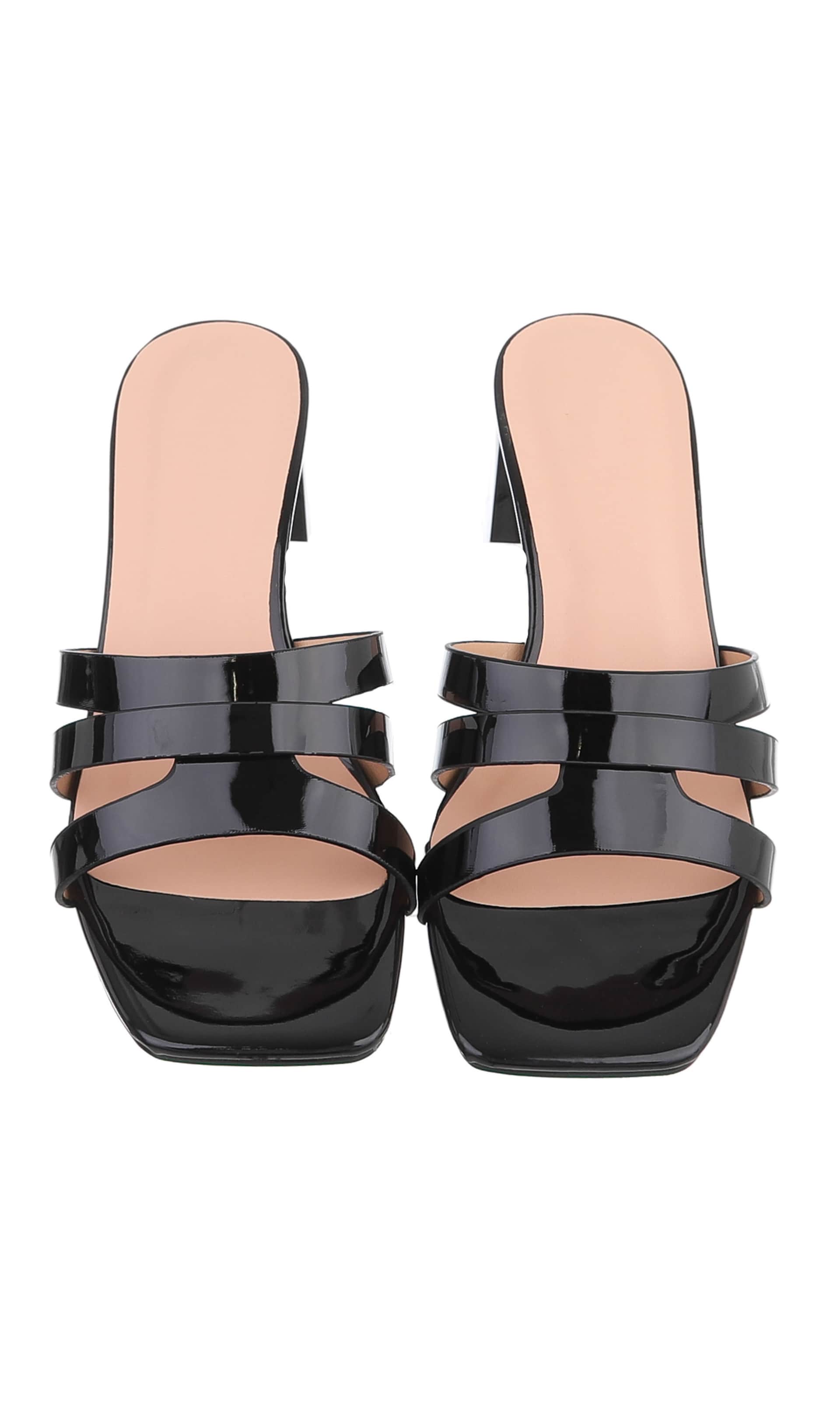 Ital-Design Pantolette in Schwarz