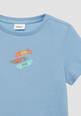 s.Oliver Shirt in Blauw