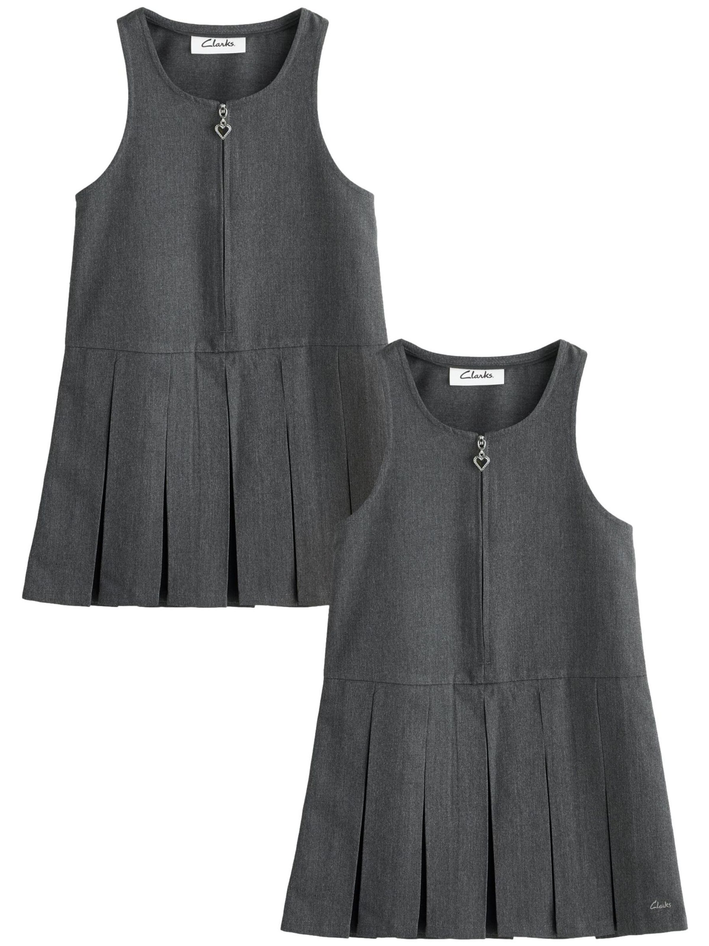 CLARKS Kleid in Grau: Vorderseite