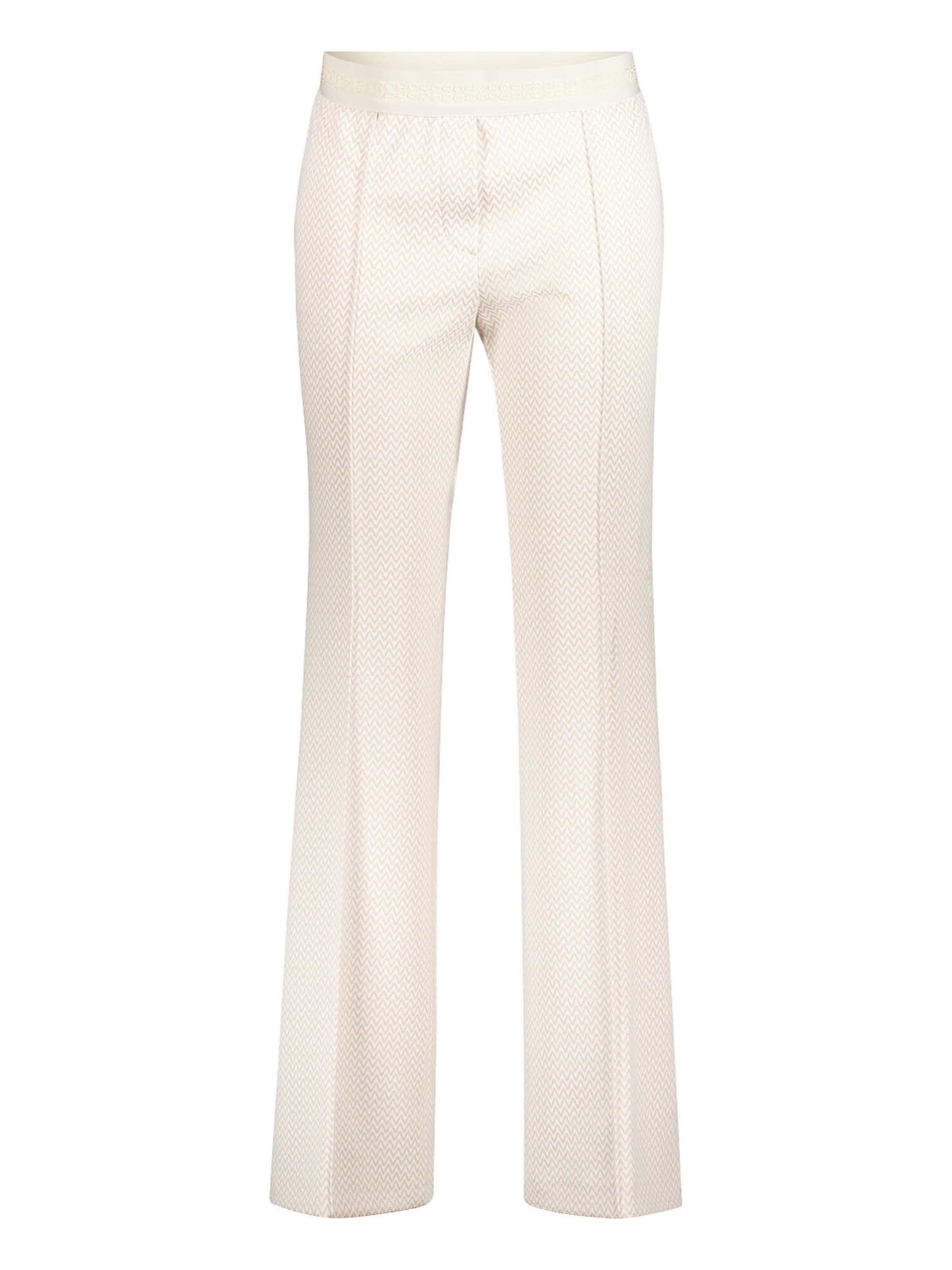Gardeur Slim fit Pants 'ZARIA' in Beige: front