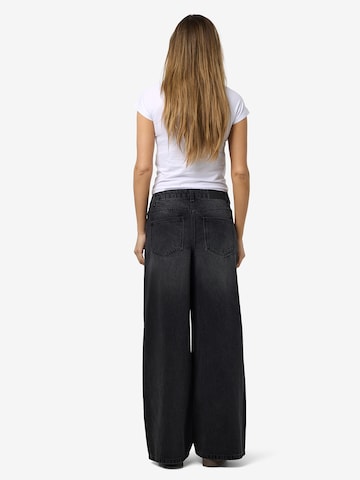 Noisy may Wide leg Jeans 'NMKETTIE' in Black