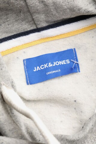 JACK & JONES Sweatshirt & Zip-Up Hoodie in XXL in Grey