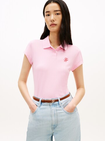 TOMMY HILFIGER - Camiseta en rosa: frente