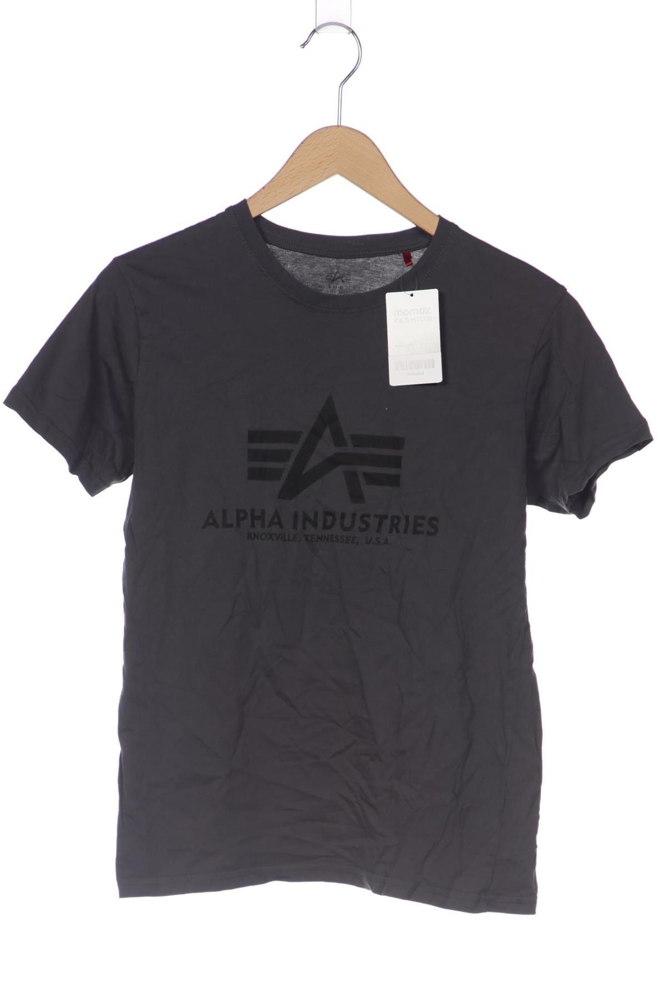 ALPHA INDUSTRIES Shirt in S in Grey: front