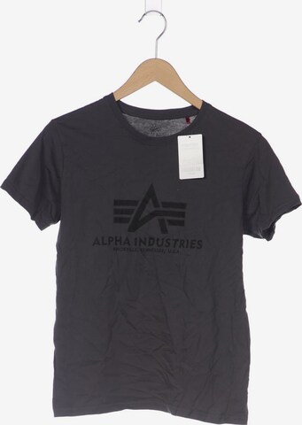 ALPHA INDUSTRIES Shirt in S in Grey: front