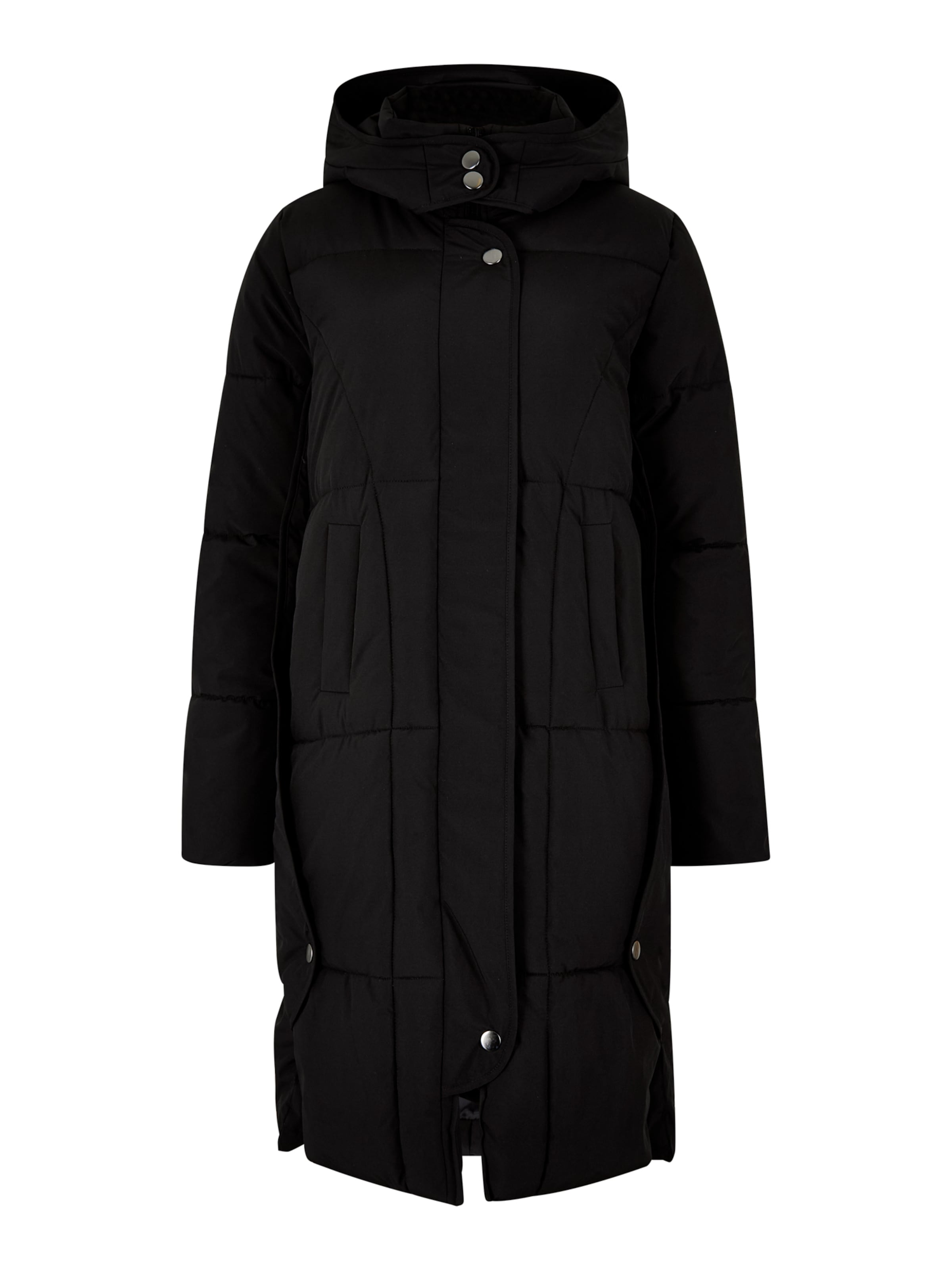 Manteau d’hiver Apricot en noir : devant