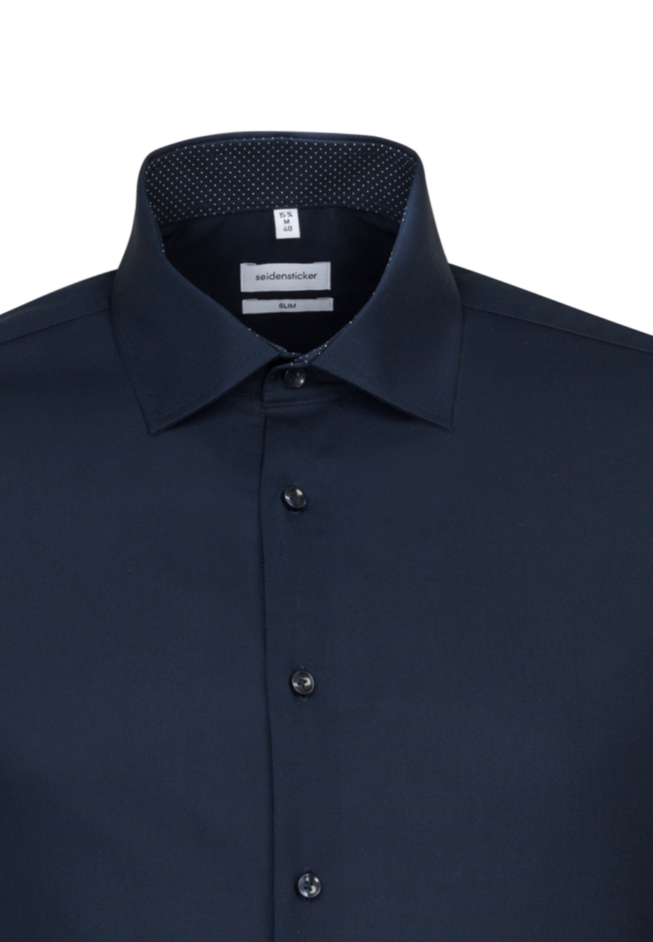 Coupe slim Chemise business ' Slim ' SEIDENSTICKER en bleu