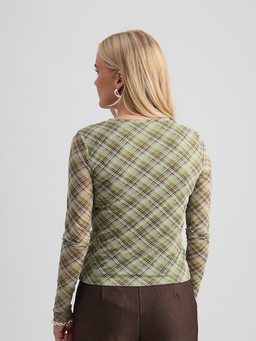 Peppercorn - Top 'Safina' en verde