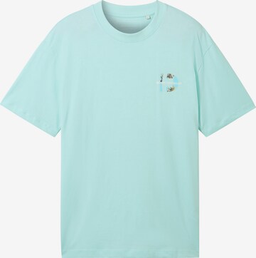 TOM TAILOR DENIM T-Shirt in Blau: predná strana