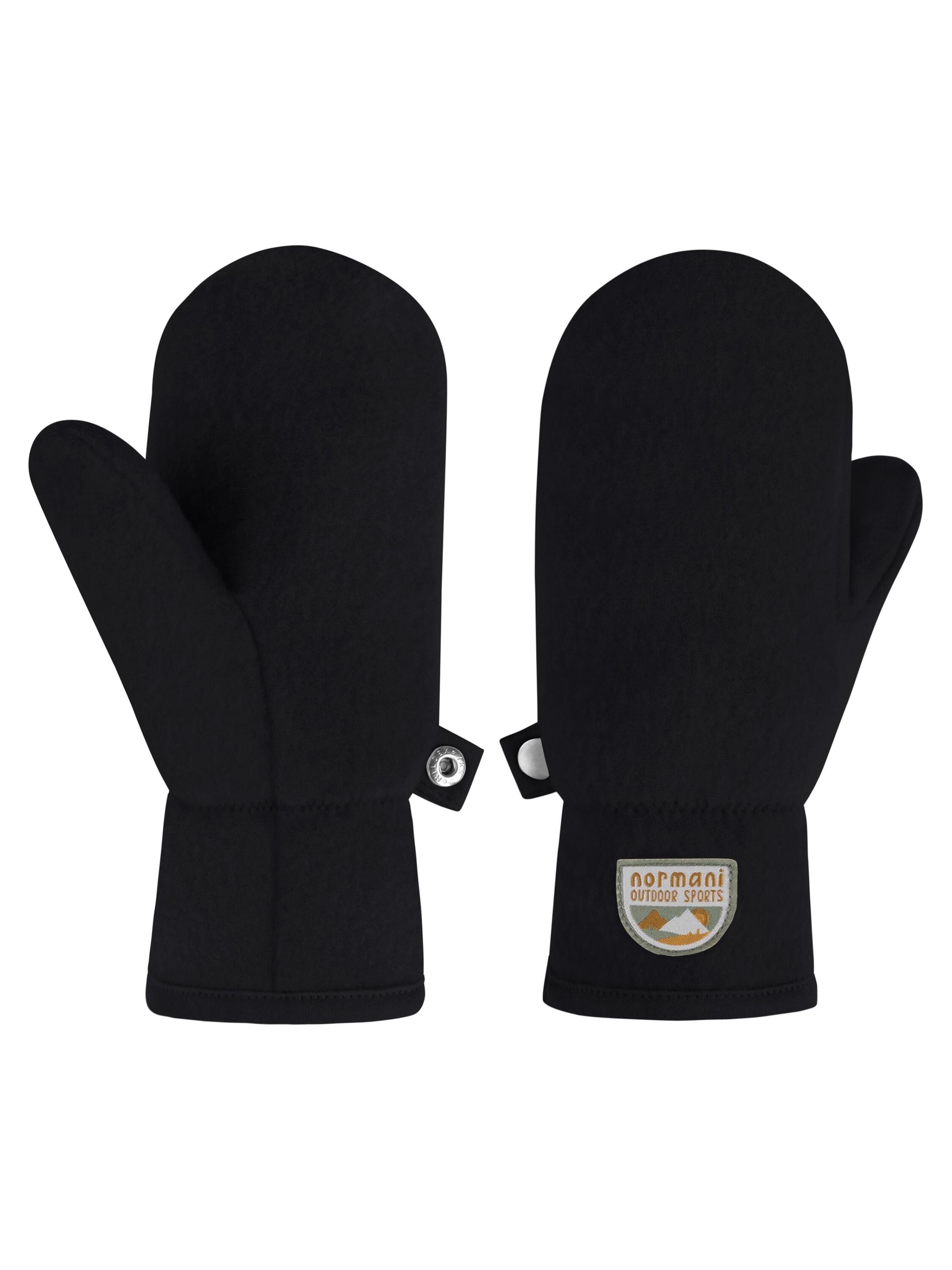 normani Gloves 'Wäldi' in Black: front