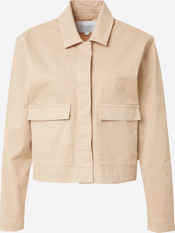 comma casual identityPrijelazna jakna - smeđa boja: prednji dio