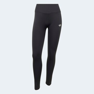 ADIDAS ORIGINALS Skinny Leggingsit 'Essentials' värissä musta: etupuoli
