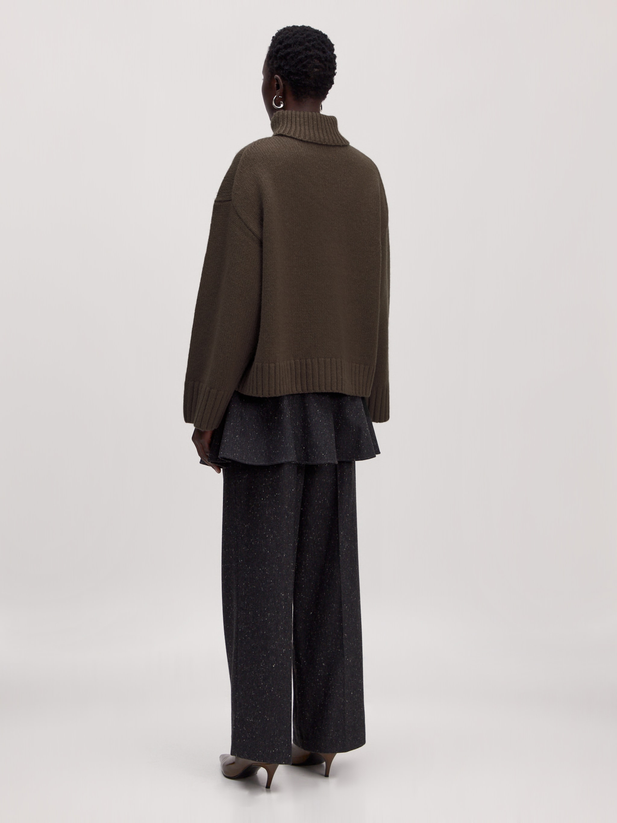 EDITED Produits Pull-over 'Eireen' marron