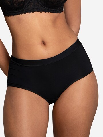 SugarShape Panty in Schwarz: Vorderseite