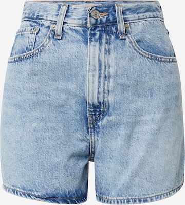 LEVI'S ® Jeans 'High Loose Short' in Blauw: voorkant