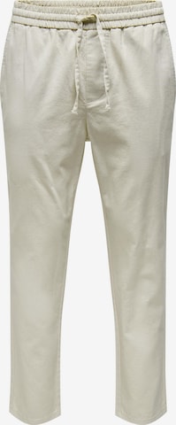 Pantaloni 'ONSLinus' di Only & Sons in grigio: frontale