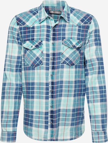 Coupe regular Chemise 'Rohan' LTB en bleu : devant