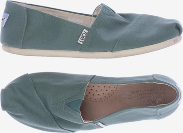 TOMS Flats & Loafers in 37,5 in Green: front