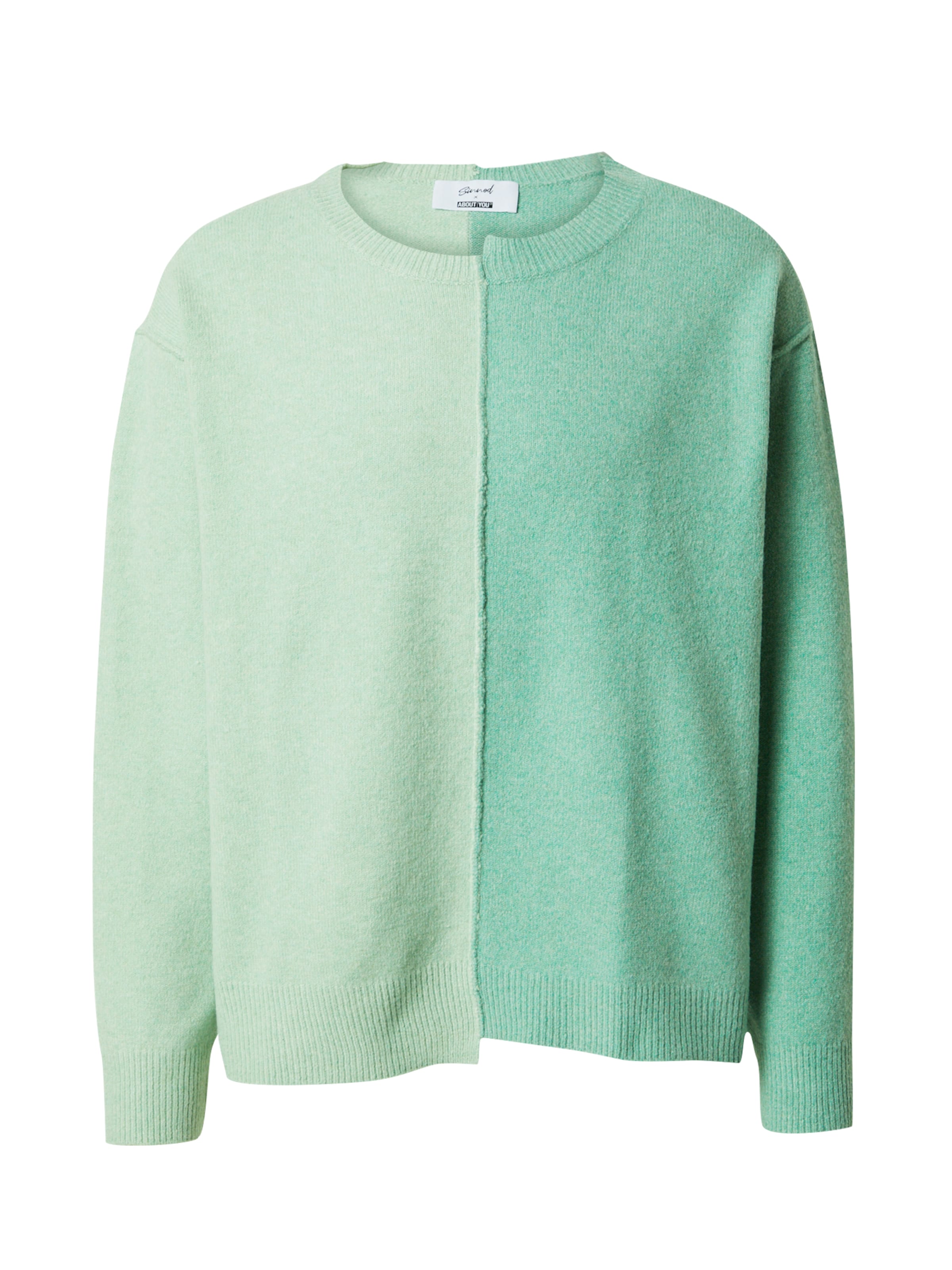 Sinned x ABOUT YOU Pull-over 'Lewis' en menthe / jade, Vue avec produit