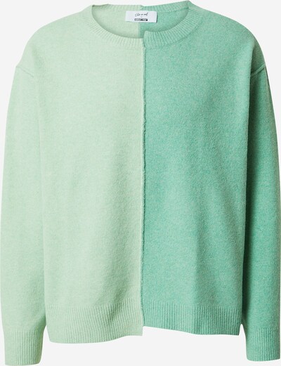 Sinned x ABOUT YOU Pullover 'Lewis' in mint / jade, Produktansicht