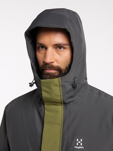 Haglöfs Outdoor jacket 'Salix Proof Mimic' in Grey