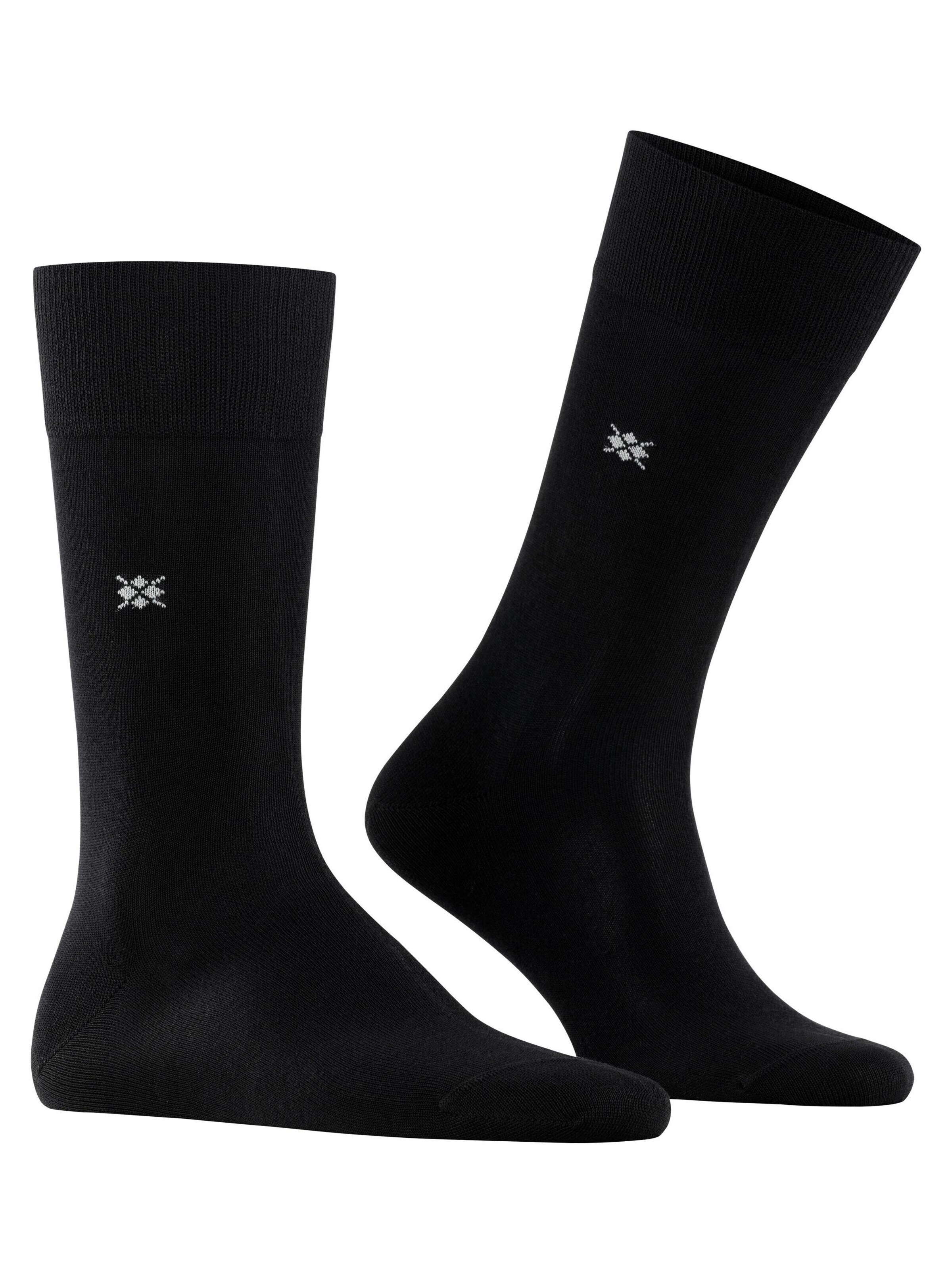 BURLINGTON Socken 'Dublin' in Schwarz