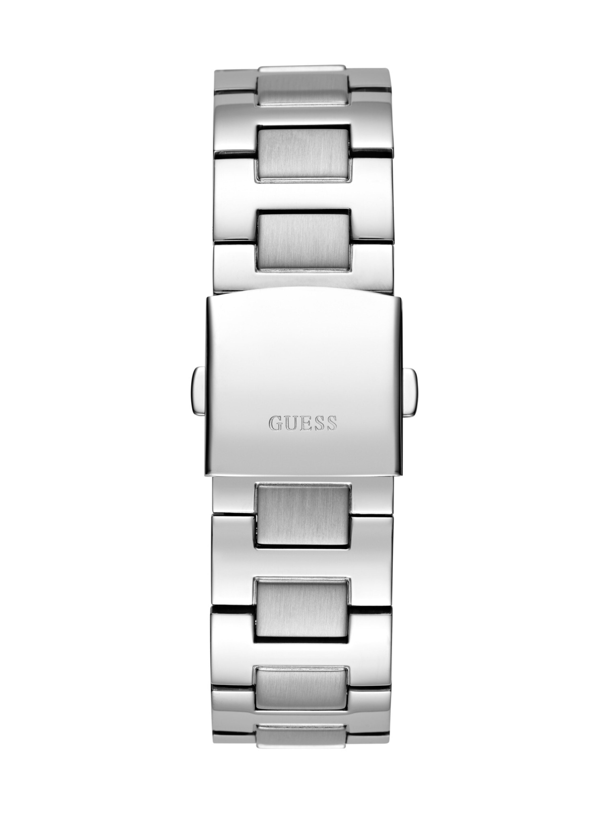 GUESS Analoog horloge 'EMPIRE' in Zilver