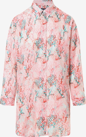 North Sails Shirt Dress in Pink: front