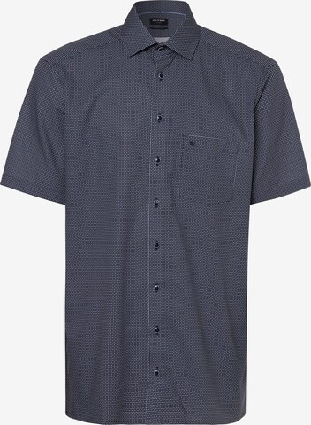 OLYMP Regular fit Button Up Shirt in Black: front