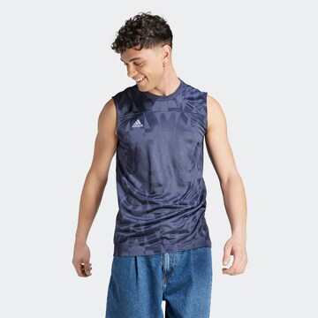 ADIDAS SPORTSWEAR Functioneel shirt 'Tiro' in Blauw: voorkant