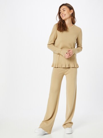 NA-KD Regular Broek in Beige