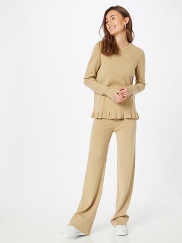 NA-KD Regular Pants in Beige