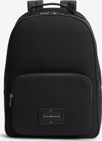 TOMMY HILFIGER Plecak 'FOUNDATION' w kolorze czarny: przód
