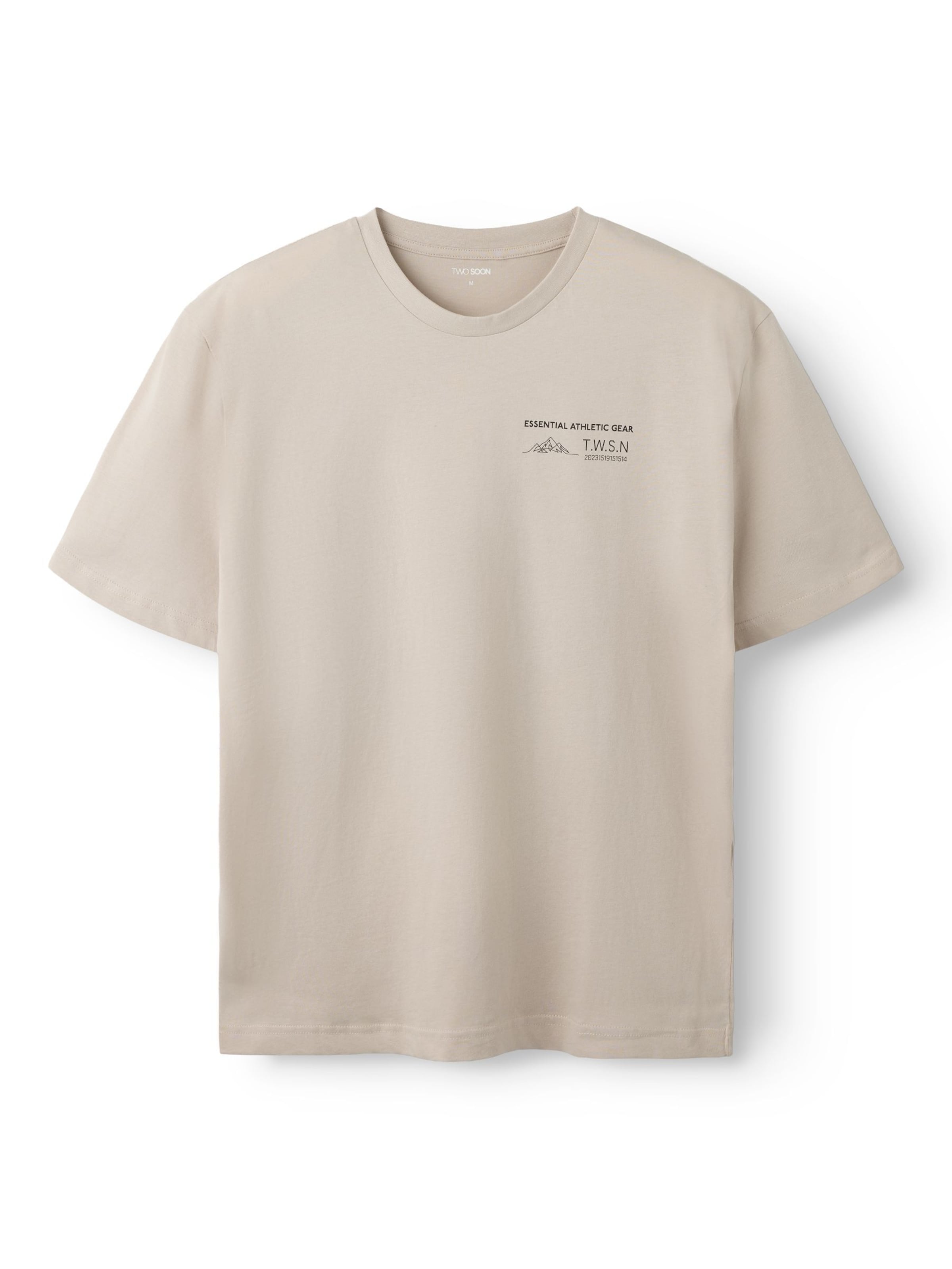 Maglietta di TWO SOON in marrone