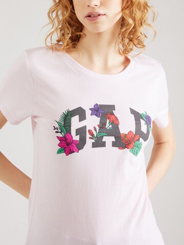GAP Μπλουζάκι 'Classic' σε ροζ