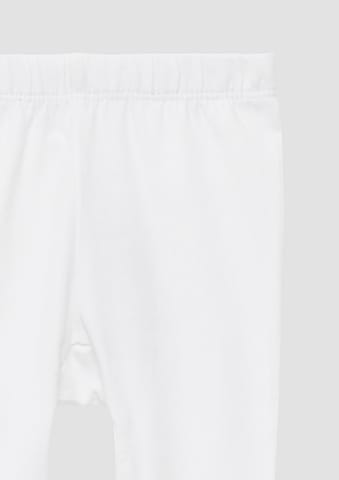 Coupe slim Leggings s.Oliver en blanc