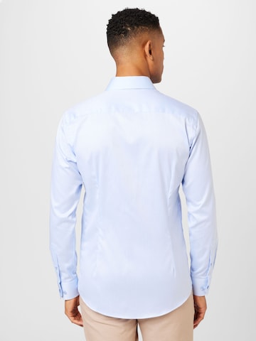 ETON Přiléhavý střih Společenská košile – modrá