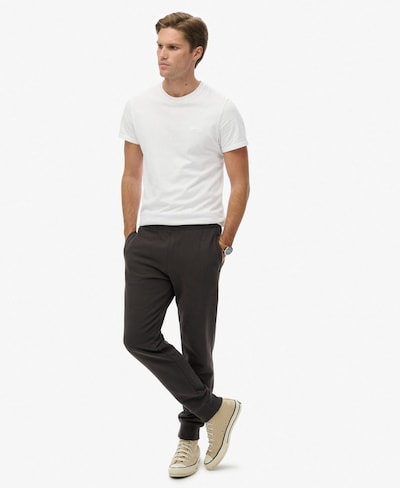 Superdry Pantalon 'Essential' en chocolat, Vue avec produit