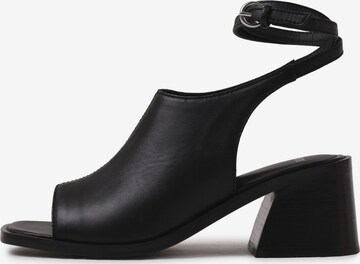 BRONX Sandals 'New-Delia' in Black: front