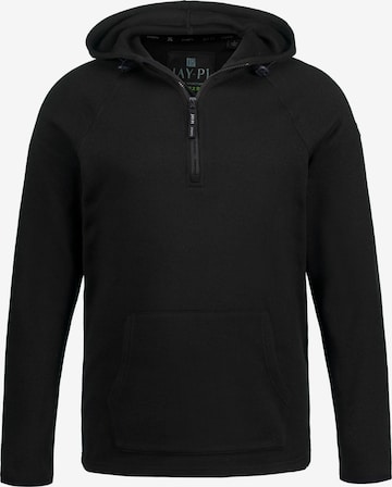 JAY-PI Sweatshirt in Black: front