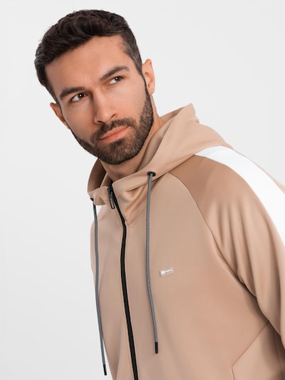 Ombre Sweat suit in S in Light beige / White, Item view