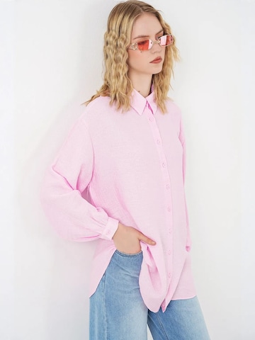Bigdart - Blusa em rosa