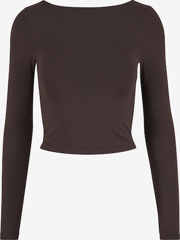 Urban Classics Shirt in Braun: Vorderseite