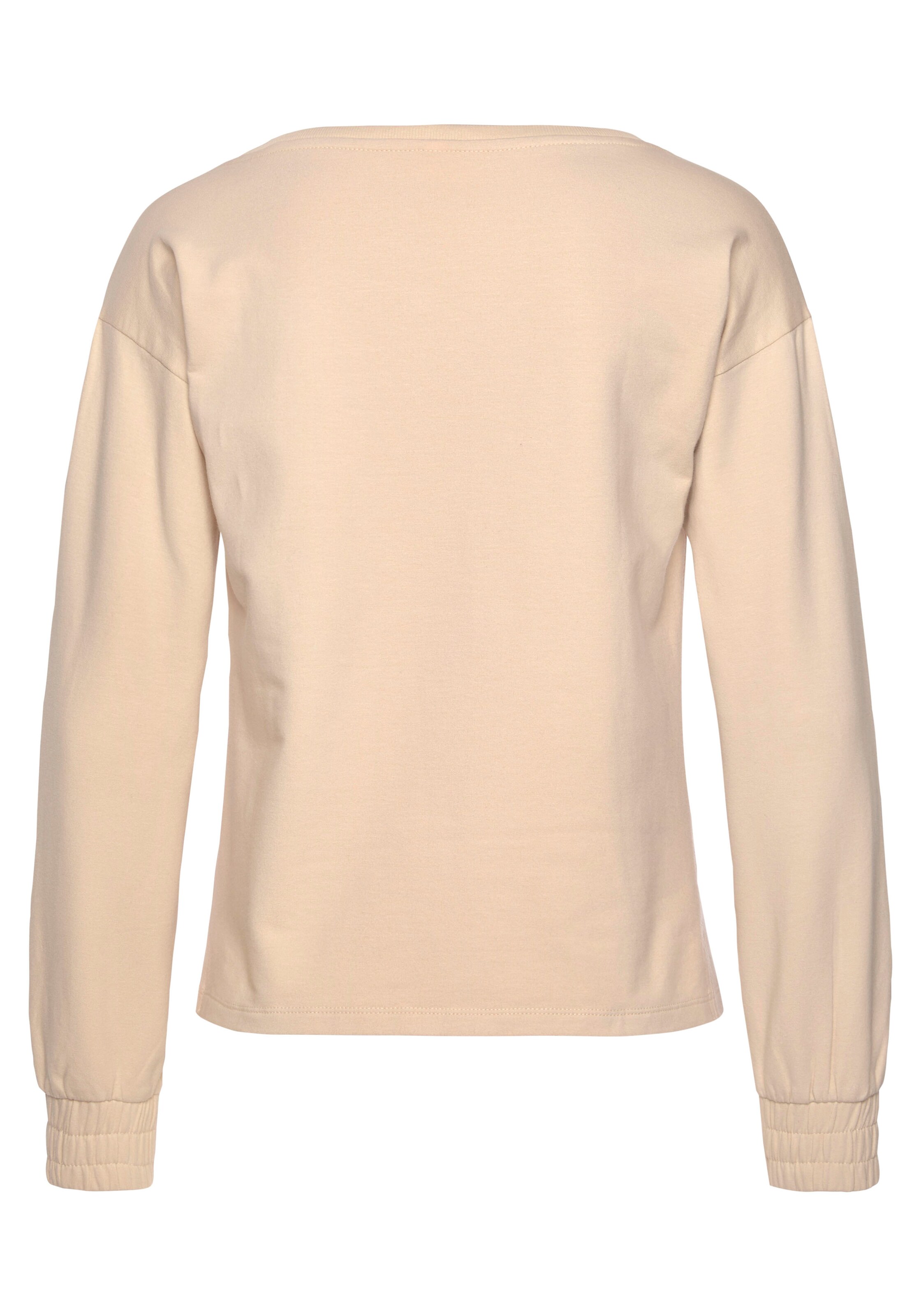 BENCH Sweatshirt i beige