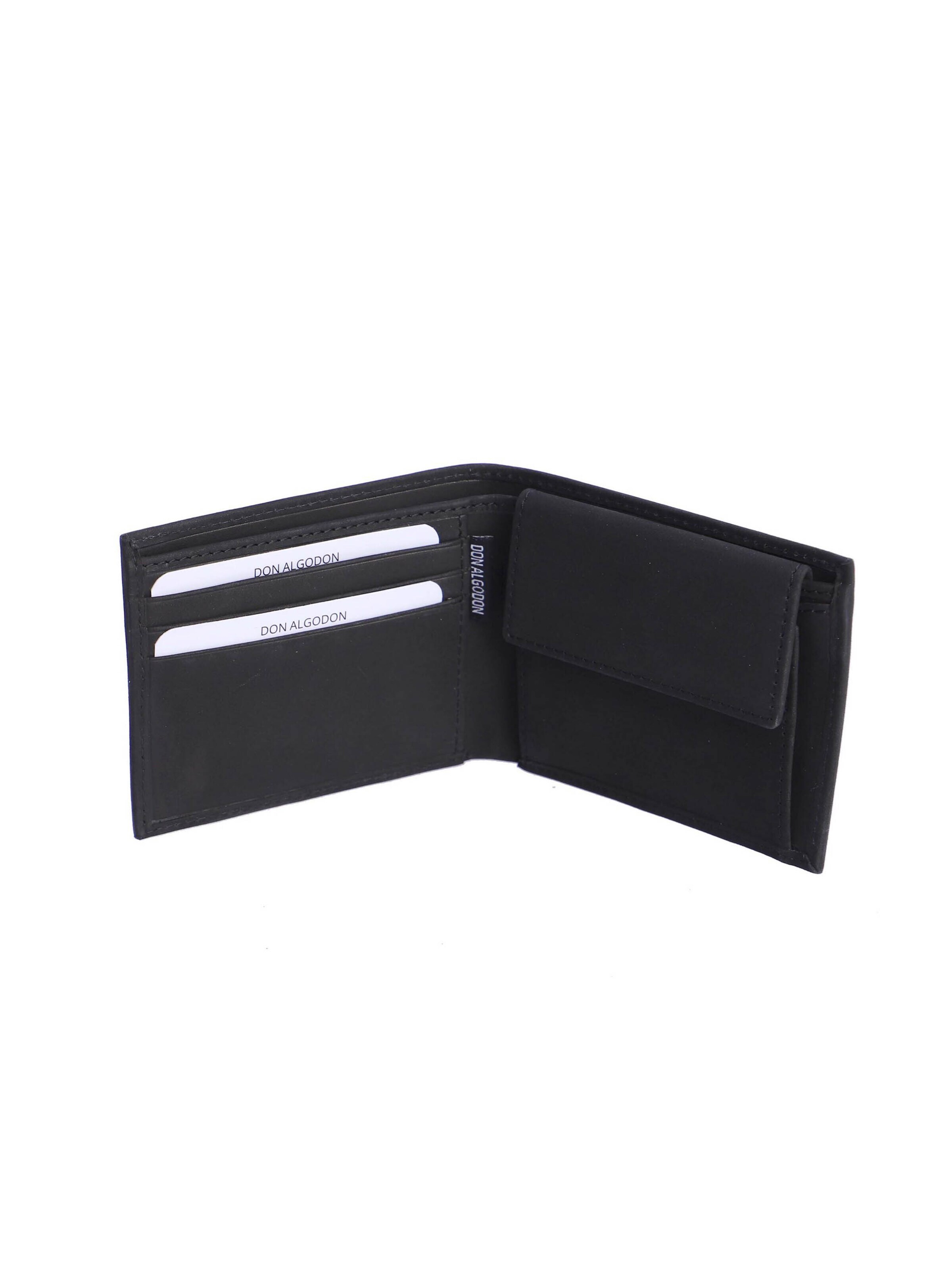Don Algodon - Cartera 'Cartera para hombre Jose de piel con protección RFID' en negro