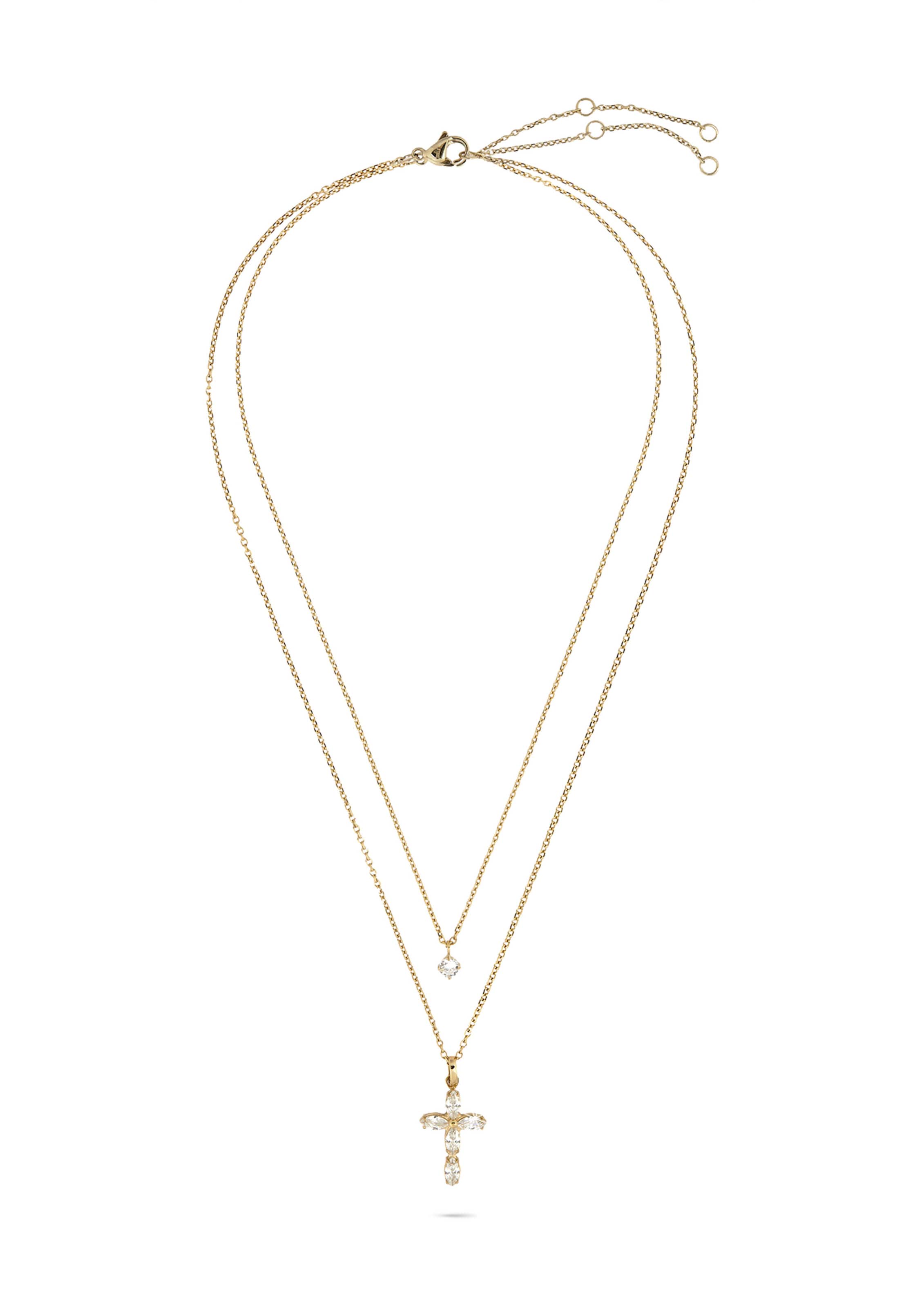 Tamaris Jewelry Set in Gold: front