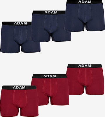 Adam Boxer shorts '6er Pack' in Blue: front