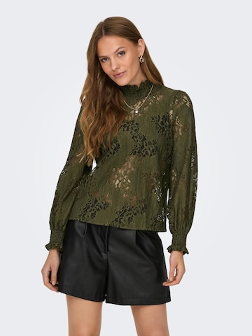 ONLY - Blusa 'INA ZOEY' en verde: frente